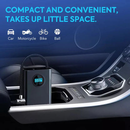 8000mAh Battery Rechargeable Car Tire Air Inflator Cordless Electric Pump Ausie Sales