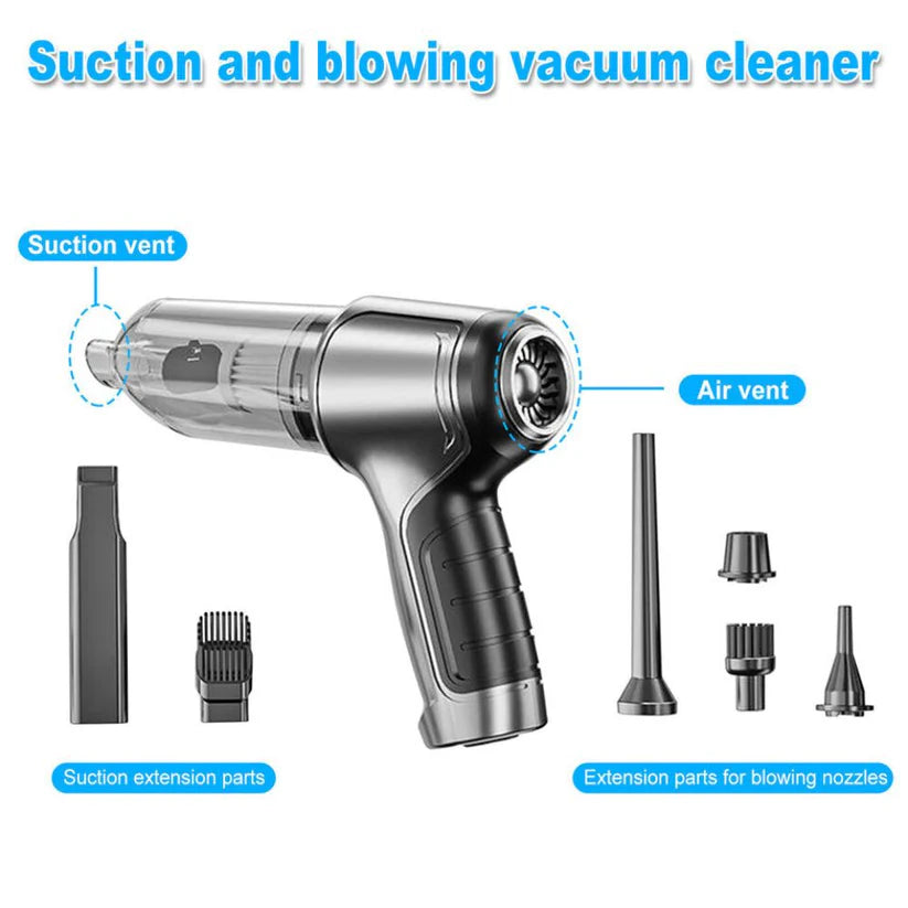 95000PA Handheld Cordless Vacuum Cleaner Dust Blower Home & Car Mini Air Duster Ausie Sales