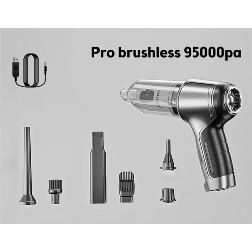 95000PA Handheld Cordless Vacuum Cleaner Dust Blower Home & Car Mini Air Duster Ausie Sales