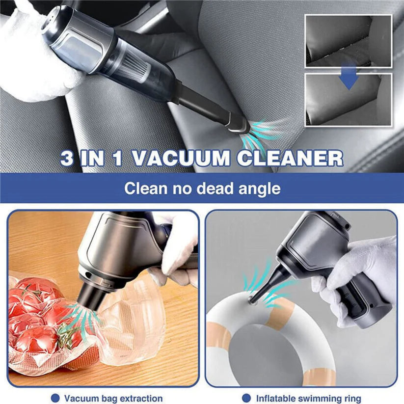 95000PA Handheld Cordless Vacuum Cleaner Dust Blower Home & Car Mini Air Duster Ausie Sales