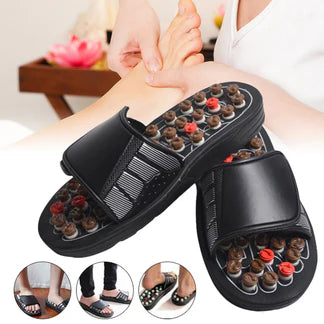 Acupuncture Massage Slippers Foot Reflexology Sandals Acupressure Therapy Ausie Sales