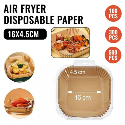 Air Fryer Non-Stick Waterproof Disposable Paper Liner Microwave Oven Ausie Sales