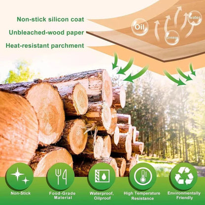 Air Fryer Non-Stick Waterproof Disposable Paper Liner Microwave Oven Ausie Sales