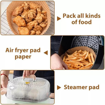 Air Fryer Non-Stick Waterproof Disposable Paper Liner Microwave Oven Ausie Sales