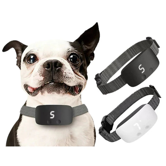 Anti Bark Collar Device Rechargeable Smart Compact Training Shock Ausie Sales