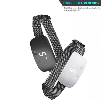 Anti Bark Collar Device Rechargeable Smart Compact Training Shock Ausie Sales