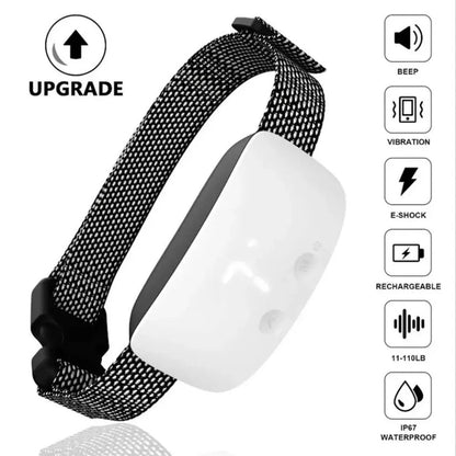 Anti Bark Collar Device Rechargeable Smart Compact Training Shock Ausie Sales