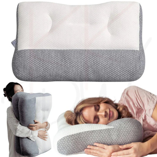 Australian Made Ergonomic Pillow Adjustable Orthopedic Contour Cervical Bed Pillow Ergo My Store