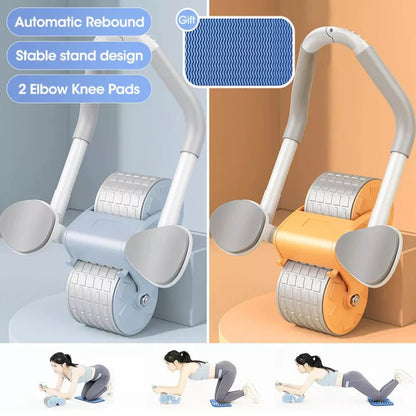 Automatic Ab Roller Abdominal Wheel Gym Workout Equipment Training Elbow Support Ausie Sales