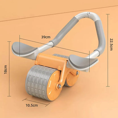 Automatic Ab Roller Abdominal Wheel Gym Workout Equipment Training Elbow Support Ausie Sales