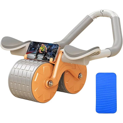 Automatic Ab Roller Abdominal Wheel Gym Workout Equipment Training Elbow Support Ausie Sales