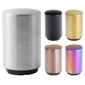 Automatic Bottle Cap Opener Stainless Steel Magnetic Beer Push Down Opener Gift Ausie Sales
