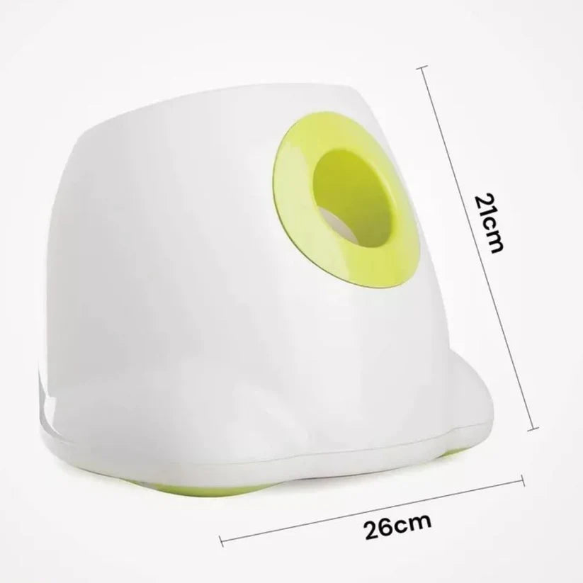 Automatic Pet Dog Ball Launcher Throwing Machine Tennis Ball Interactive Fetch Toy + 3 Ball Ausie Sales