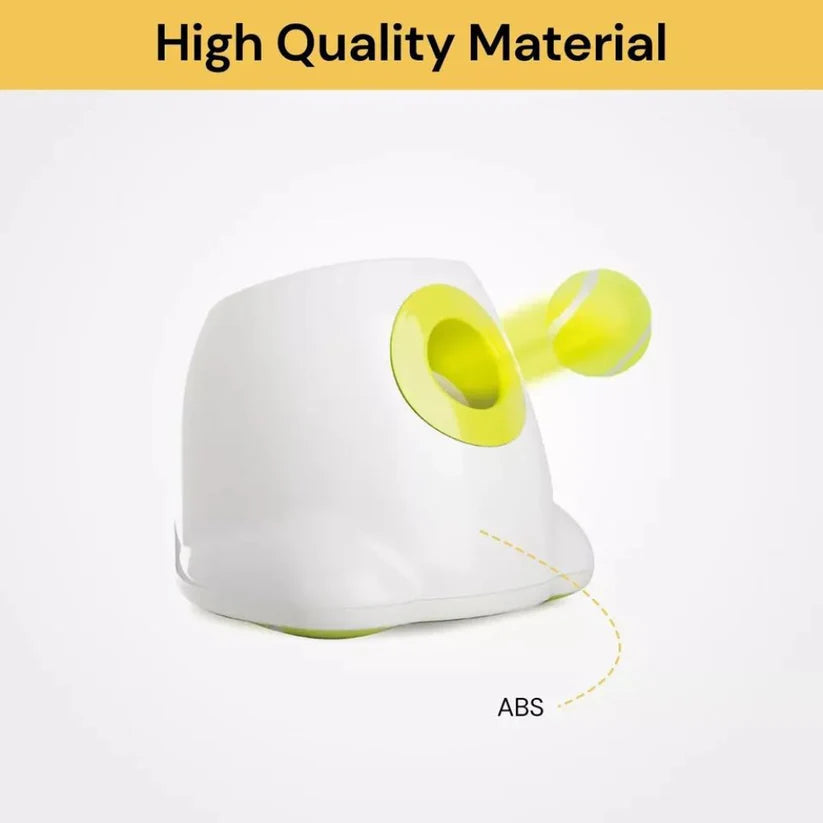 Automatic Pet Dog Ball Launcher Throwing Machine Tennis Ball Interactive Fetch Toy + 3 Ball Ausie Sales