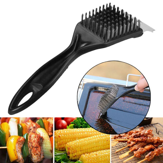 Barbecue Oven Cleaner BBQ Grill Kitchen Scraper Remover Metal Cleaning Brush Ausie Sales