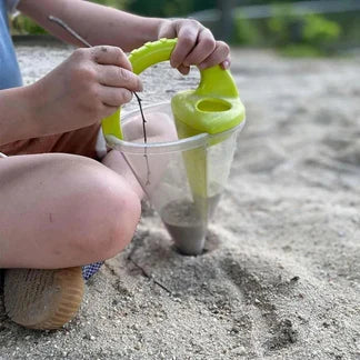 Beach Overflow Funnel Plastic Digging Sand Strainer Kit Funnel Decor Ausie Sales