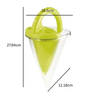 Beach Overflow Funnel Plastic Digging Sand Strainer Kit Funnel Decor Ausie Sales