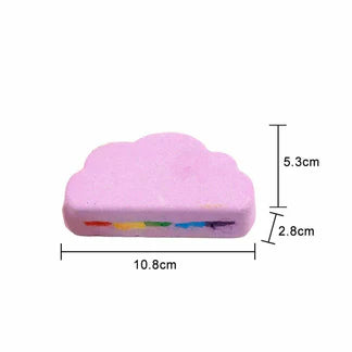 Cloud Rainbow Bath Salt Ball Essential Bubble Skin Care Oil Effervescent Bath Ausie Sales