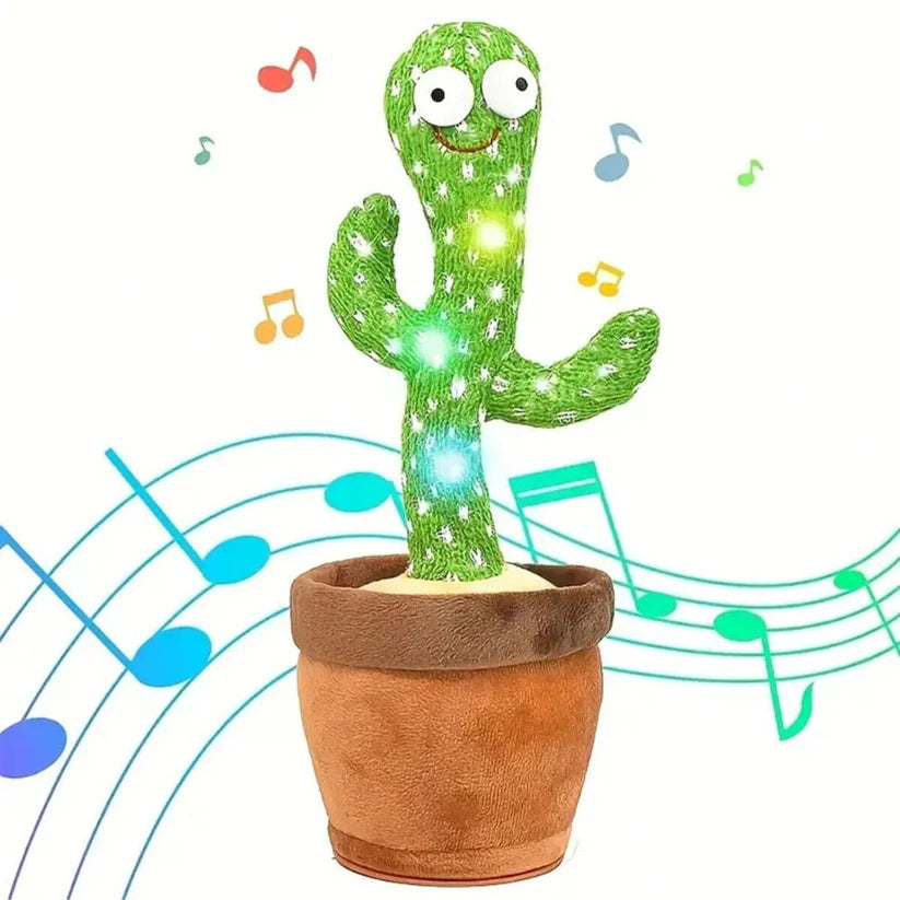Dancing Cactus Plush Toy Succulent Electronic Shake with Cute Song Dance Gift - Ausie Sales