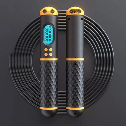 Digital Skipping Jump Rope Speed Cordless Wireless Fitness With Calorie Counter Ausie Sales