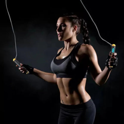 Digital Skipping Jump Rope Speed Cordless Wireless Fitness With Calorie Counter Ausie Sales