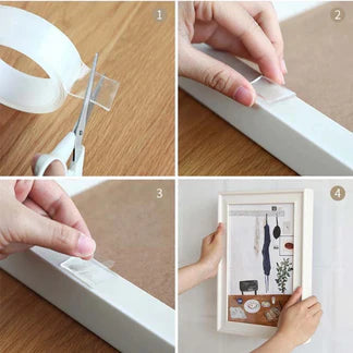 Double-Sided Nano Magic Tape Traceless Clear Adhesive Invisible Gel 3M/5M Ausie Sales