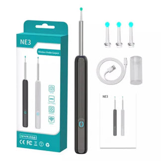 Ear Wax Remover Ear Cleaner Removal Camera LED Light Scoop Cleaning Pick Tool Ausie Sales