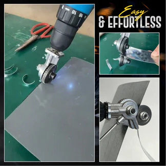 Electric Drill Plate Sheet Cutter Metal Nibbler Precise Cutting Sheet Ausie Sales