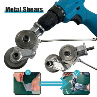 Electric Drill Plate Sheet Cutter Metal Nibbler Precise Cutting Sheet Ausie Sales