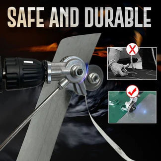 Electric Drill Plate Sheet Cutter Metal Nibbler Precise Cutting Sheet Ausie Sales