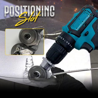 Electric Drill Plate Sheet Cutter Metal Nibbler Precise Cutting Sheet Ausie Sales