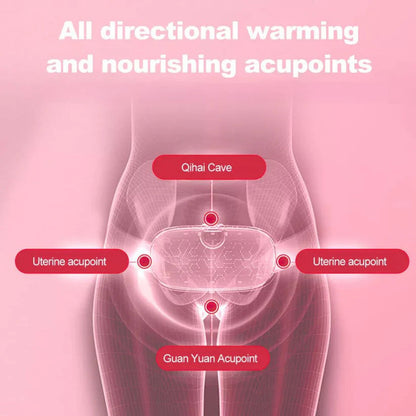 Electric Heating Pad Belt Massage Period Pain Relieve Therapy Menstrual Cramp Ausie Sales