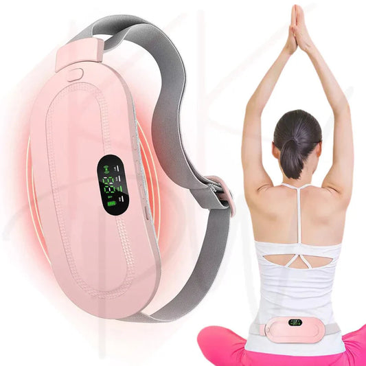 Electric Heating Pad Belt Massage Period Pain Relieve Therapy Menstrual Cramp Ausie Sales