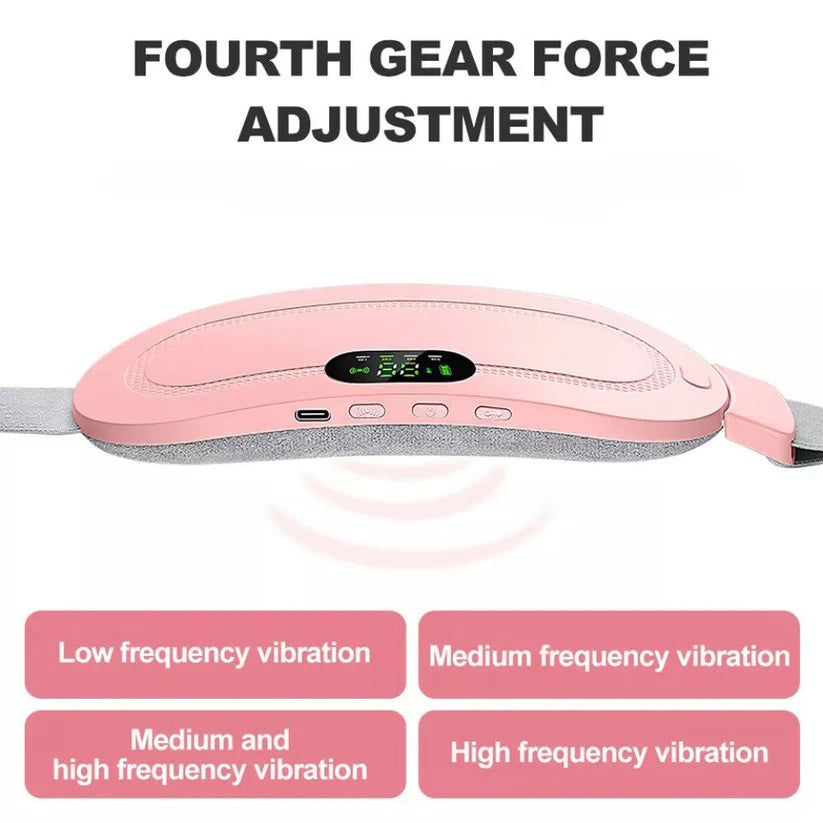 Electric Heating Pad Belt Massage Period Pain Relieve Therapy Menstrual Cramp Ausie Sales