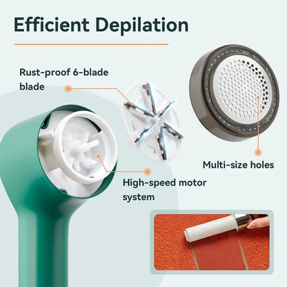 Electric Lint Remover Fuzz Pilling Fluff Clothes Ball Rechargeable Fabric Shaver Ausie Sales