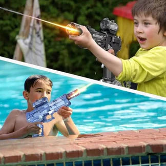 Electric Water Guns Ultimate Battle Blaster with Realistic Gun Muzzle Flame Ausie Sales