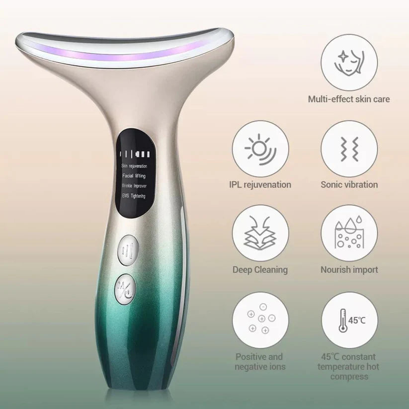 Face Neck Anti Wrinkle Machine Skin Tightening Lifting Device Facial Beauty Ausie Sales