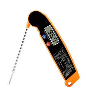 Foldable Digital Cooking Food Thermometer Temperature Probe Kitchen BBQ Meat Jam Ausie Sales
