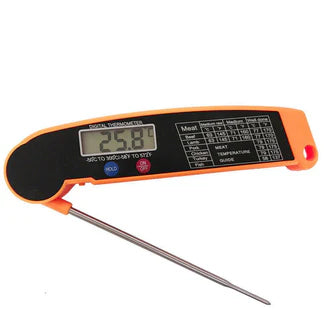 Foldable Digital Cooking Food Thermometer Temperature Probe Kitchen BBQ Meat Jam Ausie Sales