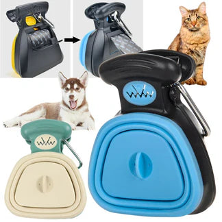 Foldable Pet Pooper Scooper Pick Up Cleaner Poop Scoop Dog Cat Waste Removal Ausie Sales