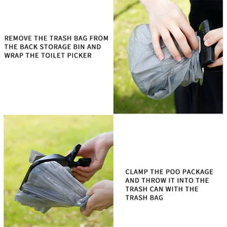 Foldable Pet Pooper Scooper Pick Up Cleaner Poop Scoop Dog Cat Waste Removal Ausie Sales