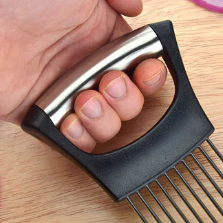 Food Slicer Assistant Onion Holder Tool Cutter Fish Meat Potato Vegetable Ausie Sales