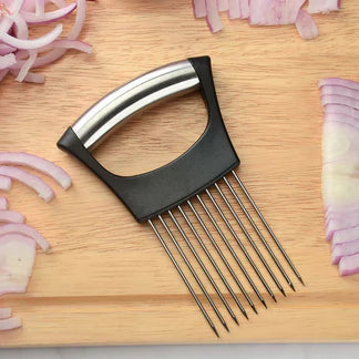 Food Slicer Assistant Onion Holder Tool Cutter Fish Meat Potato Vegetable Ausie Sales