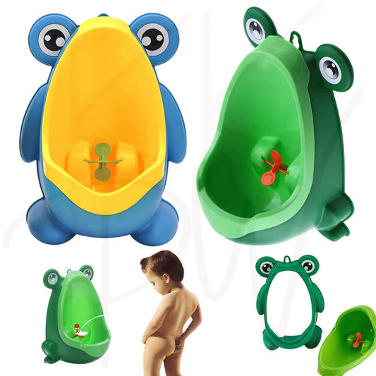 Frog Shaped Baby Pee Training Potty Toilet Cute Urinal Trainer Bathroom Kid Ausie Sales