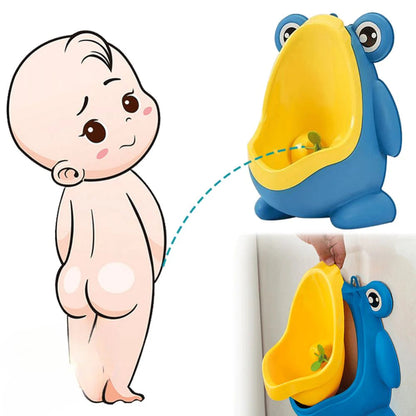 Frog Shaped Baby Pee Training Potty Toilet Cute Urinal Trainer Bathroom Kid Ausie Sales