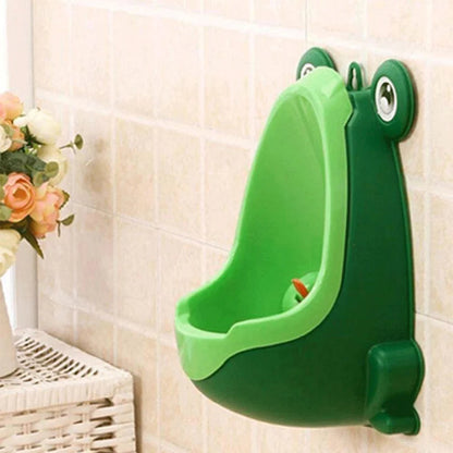 Frog Shaped Baby Pee Training Potty Toilet Cute Urinal Trainer Bathroom Kid Ausie Sales