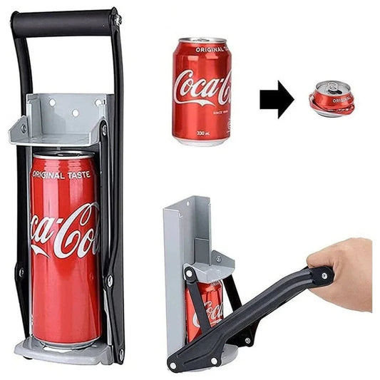 Heavy Duty Can Crusher Aluminum Wall Mount Bottle Opener Beer Soda Smasher Ausie Sales