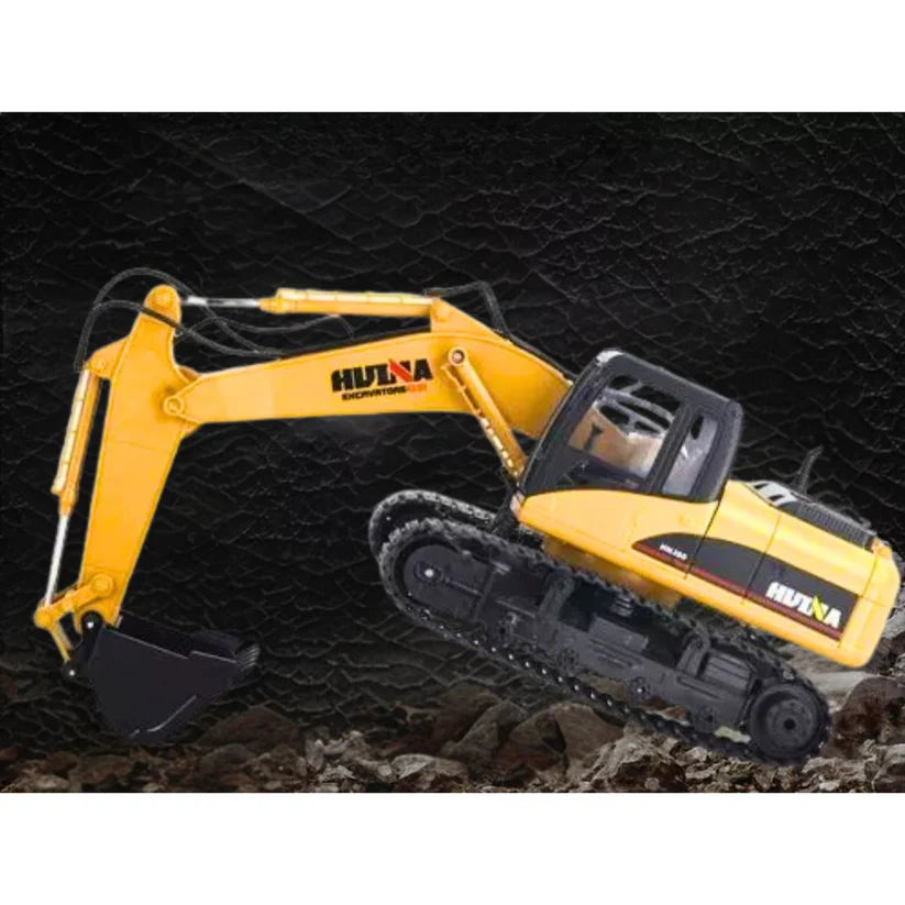 Huina 1550 Remote Control Car Excavator Toy Kids Engineering Digger Ausie Sales