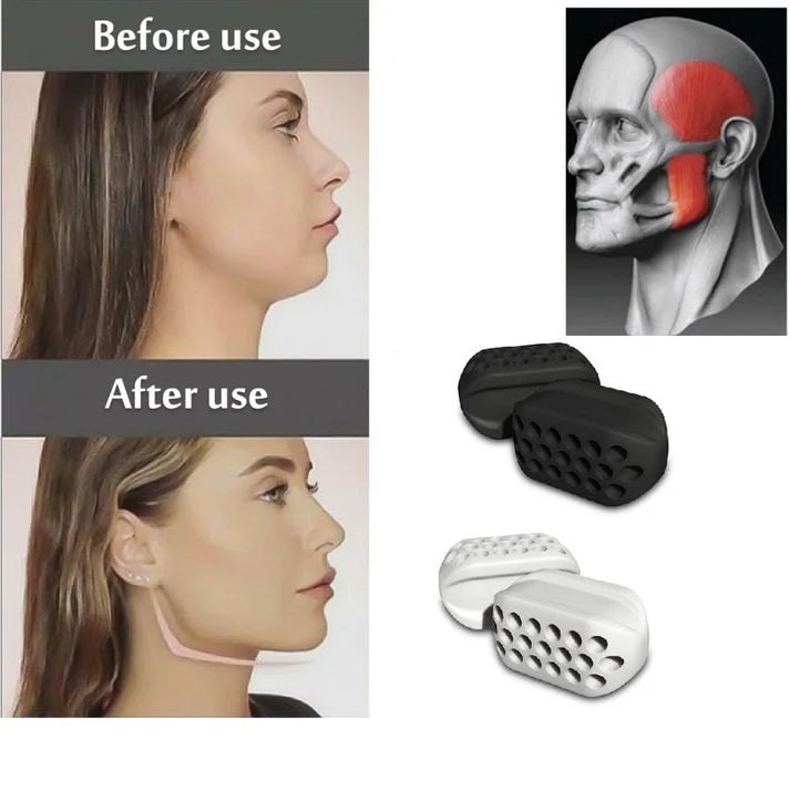 Jawline Trainer Neck Toner Jaw Training Fitness Ball Face Muscle Exerciser My Store
