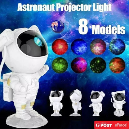 LED Astronaut Night Light Projector USB Starry Bedside Table Lamps Ausie Sales